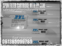 Spun PP Core Filter Cartridge Indonesia  large