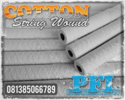 String Wound Cotton Filter Cartridge Indonesia  large