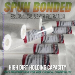 d d d sb spun bonded filter cartridge  large