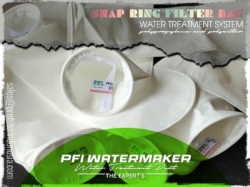 snap ring polyester polypropylene filter bag  large