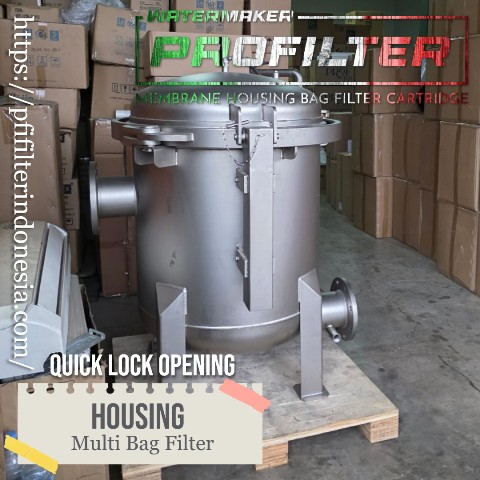 quick lock housing multi bag filter