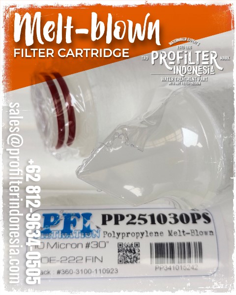PP25 melt blown filter cartridge PP25 melt blown filter cartridge