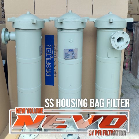 pfi hpbf polypropylene housing filter bag plastic