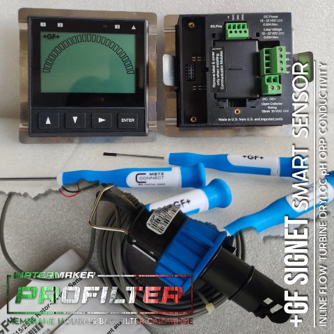 GF Signet 2536 Paddlewheel flow sensors