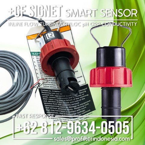 GF Signet 515 Rotor-X Paddlewheel Flow Sensors