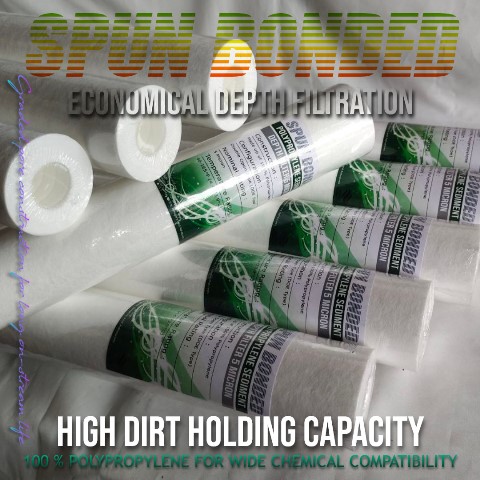 spun bonded filter cartridge