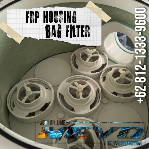 frp housing multi bag filter