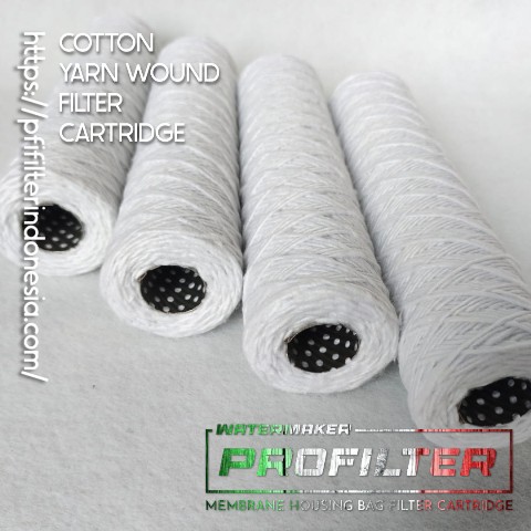 cotton string wound filter cartridge ss304 core