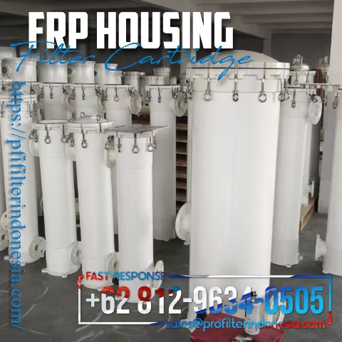 housing multi cartridge filter frp