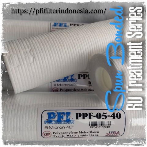 PFI RTS Spun Filter Cartridge RO Treatment Series
