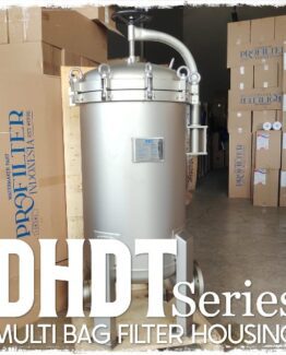 pfi dhdt series housing multi bag filter